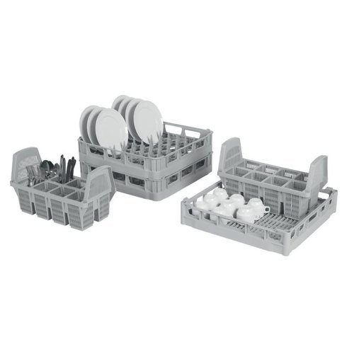  Saro Ensemble de paniers pour lave-vaisselle gris 