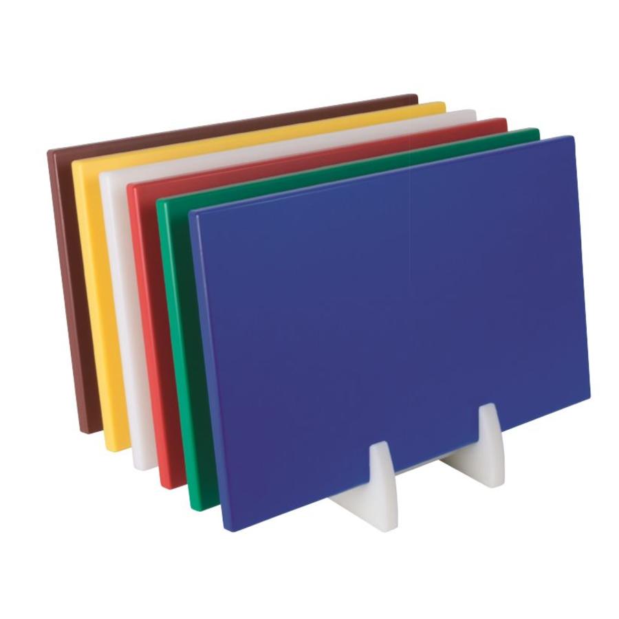 Planche à découper en polyéthylène | 6 couleurs