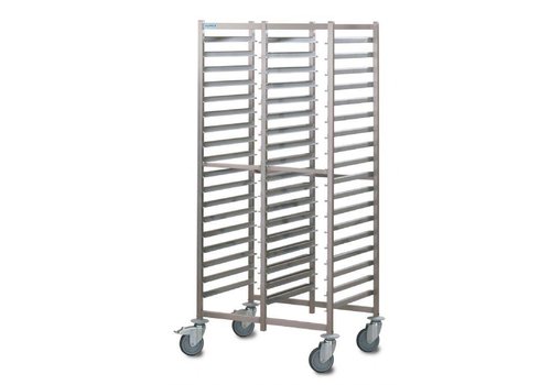  Hupfer Hupfer Gastronorm shelf trolley | Suitable for 4 GN formats 