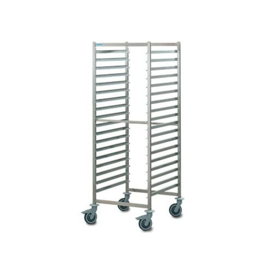 Hupfer Gastronorm shelf trolley | Suitable for 3 GN formats