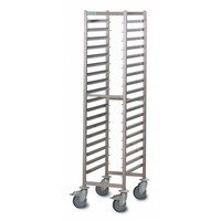 Hupfer Gastronorm shelf trolley | Suitable for 4 GN formats