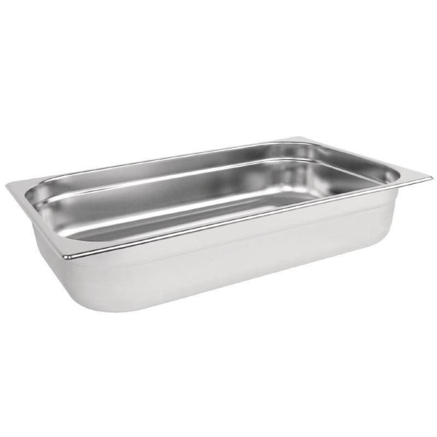 Stainless steel GN container 1/1 | 6 sizes