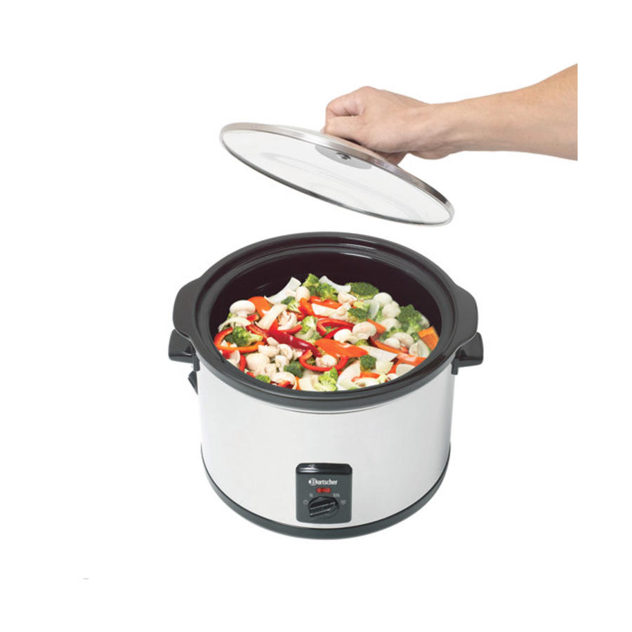Slow cooker | 5.5L | Aluminium | 345 x 345 x 276 mm