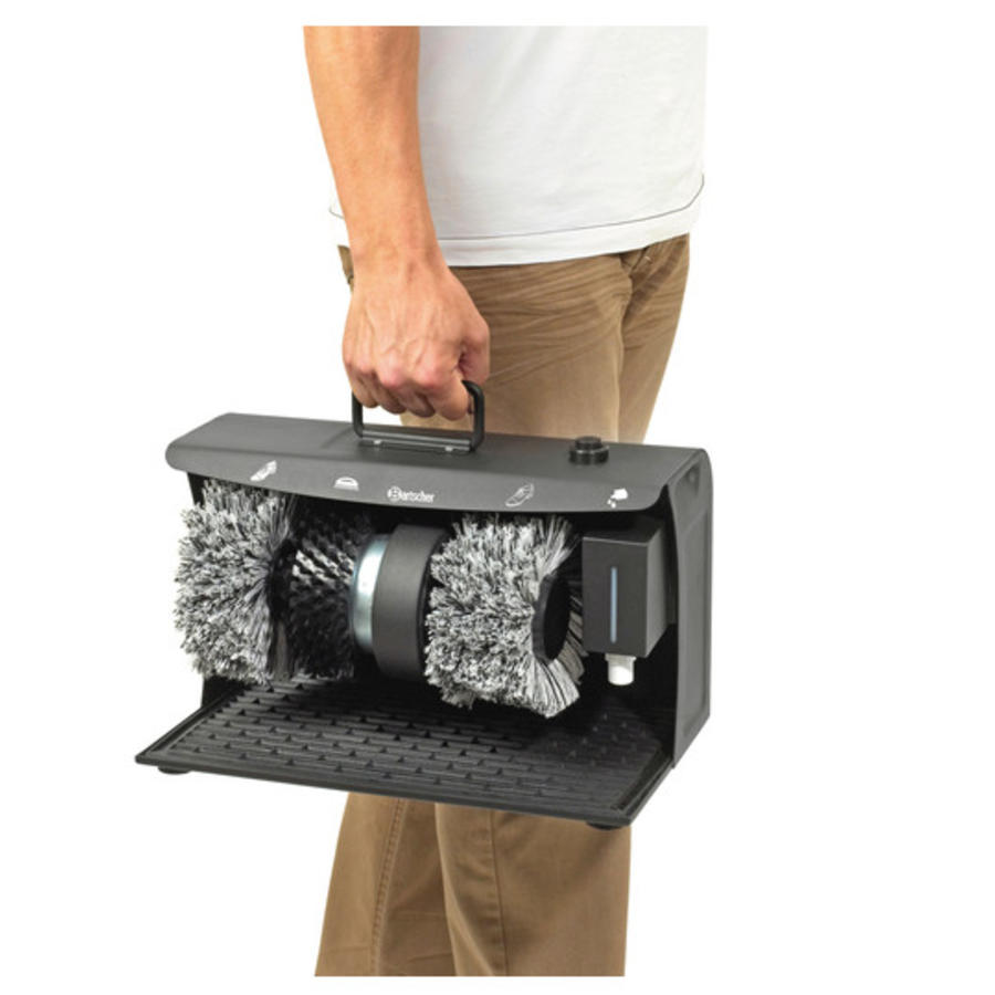 motorized shoe polisher