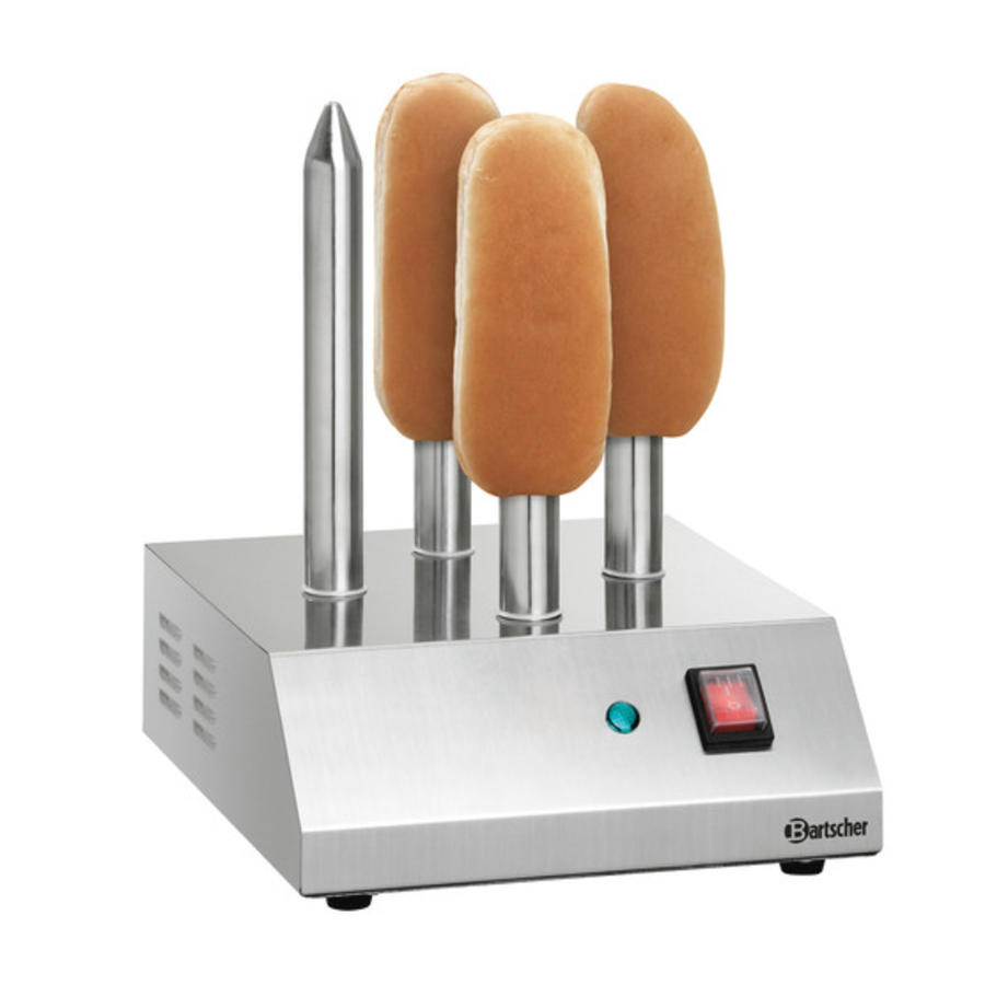 Hotdog-spiestoaster | 4 Toaststangen