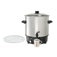 Bouilloire pour boissons chaudes 25 litres en acier inoxydable