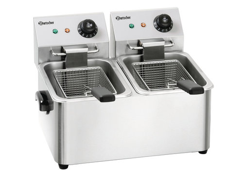  Bartscher Friteuse 2 x 4 litres 