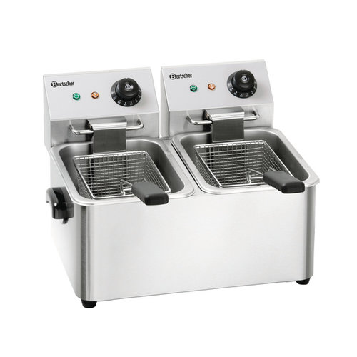  Bartscher Fritteuse 2 x 4 Liter 