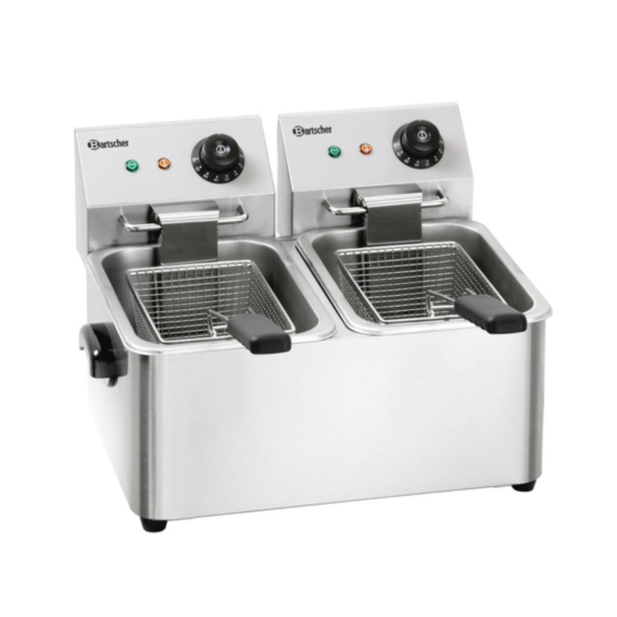Friteuse 2 x 4 litres