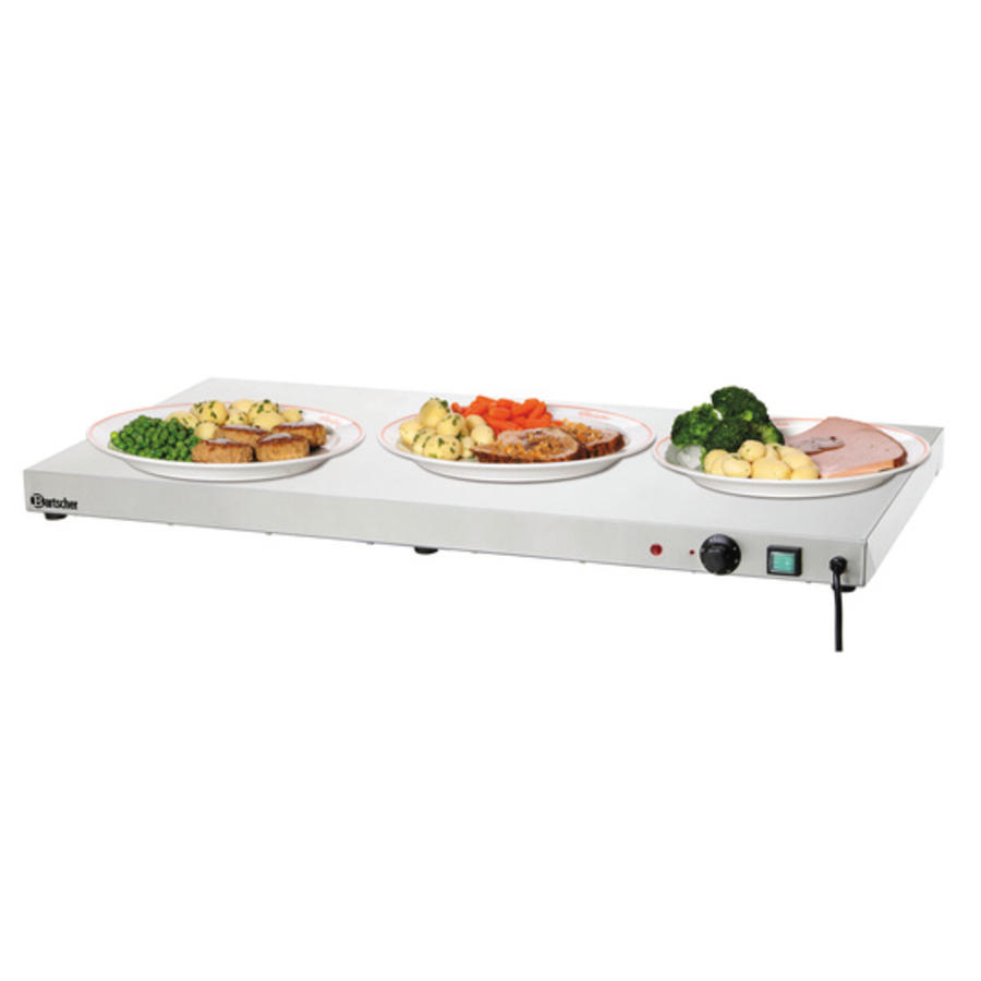 Hot plate flat | stainless steel