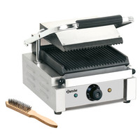 Electric contact grill | Ribbed&Ribbed | 29x37x20(h) cm