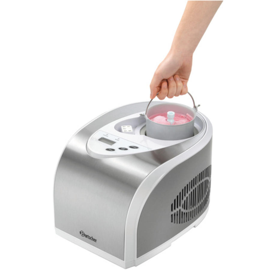 Machine à glace | 290 mm (l) x 390 mm (p) x 315 mm (h) | Acier inoxydable