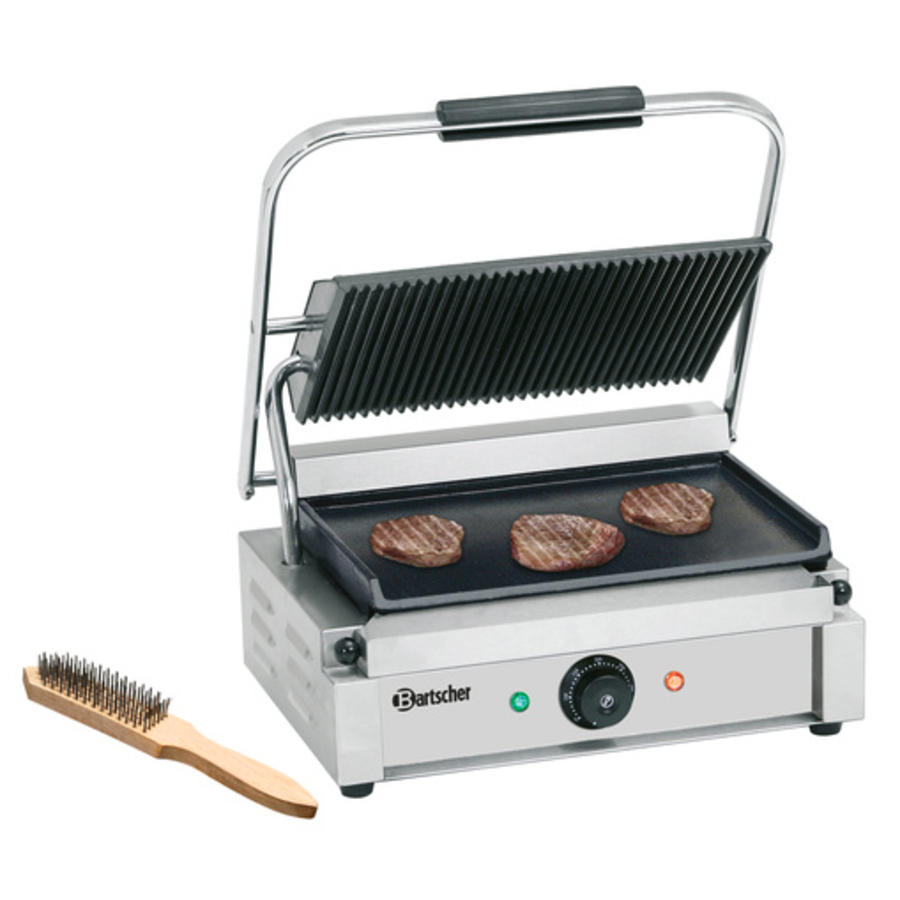 Electric Contact Grill | Ribbed | 6 Settings