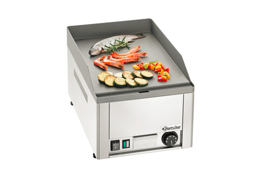  Bartscher Elektro-Grillplatte glatt | Gusseisen | 32x48cm 