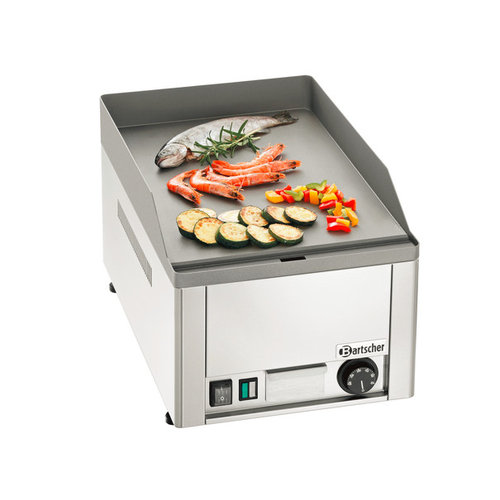  Bartscher Elektro-Grillplatte glatt | Gusseisen | 32x48cm 