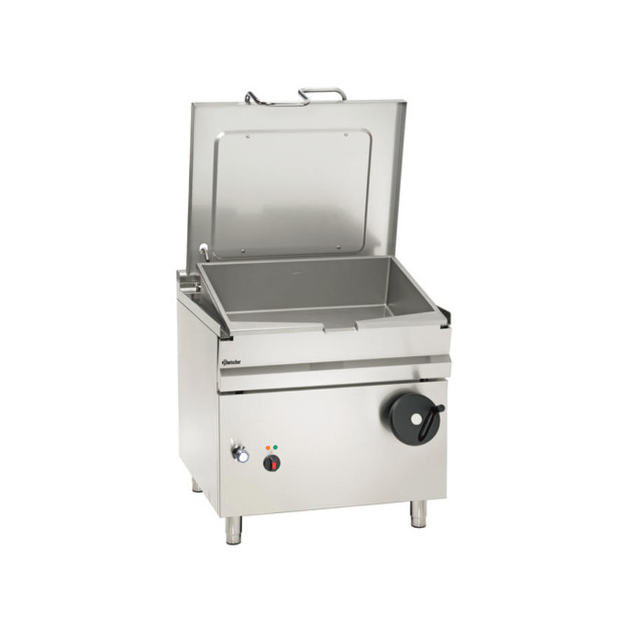 Electric tilting roasting pan | 80 litres | 900 x D 900 x H 900 mm