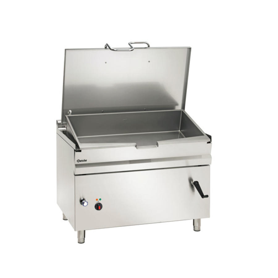 Poêle à frire électrique basculante | 120 litres | 1200 x P 900 x H 900 mm