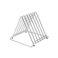 Supports pour planches à découper en acier inoxydable | 3 tailles | Max. 30 mm d'épaisseur