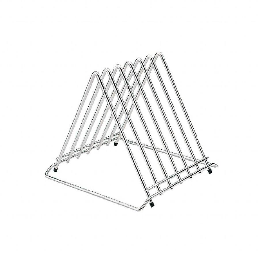 Supports pour planches à découper en acier inoxydable | 3 tailles | Max. 30 mm d'épaisseur