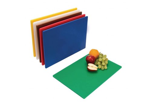  Hygiplas Schneidebrett Kunststoff | 6 Schneidebretter 45x30x1,25cm 
