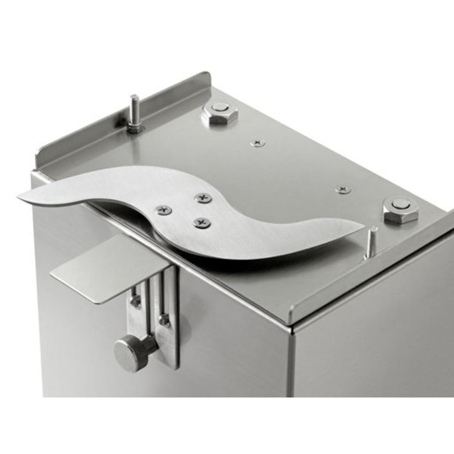 Electric Currywurst Slicer with Double Sickle Blade