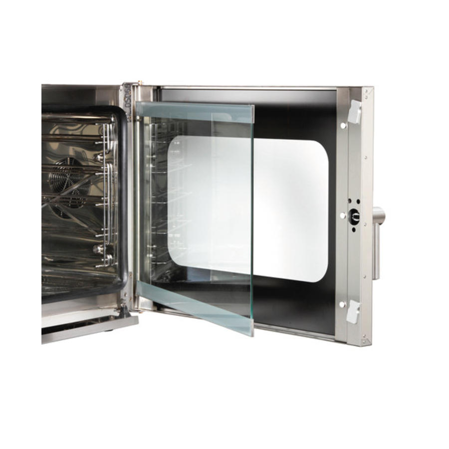 Cuisinière combinée d'accueil | Gaz | 10 x 1/1 GN | 89x85xH 113,5 cm