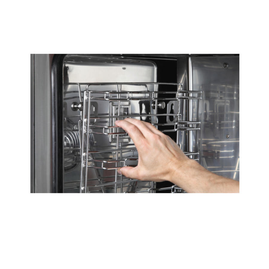 Cuisinière combinée d'accueil | Gaz | 10 x 1/1 GN | 89x85xH 113,5 cm