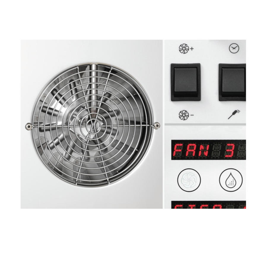 Kombidämpfer für das Gastgewerbe | Gas | 10 x 1/1 GN | 89x85xH 113,5 cm
