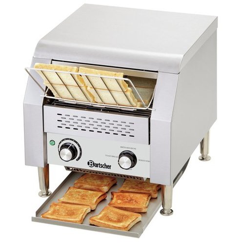  Bartscher Durchlauf-Sandwichtoaster aus Edelstahl 