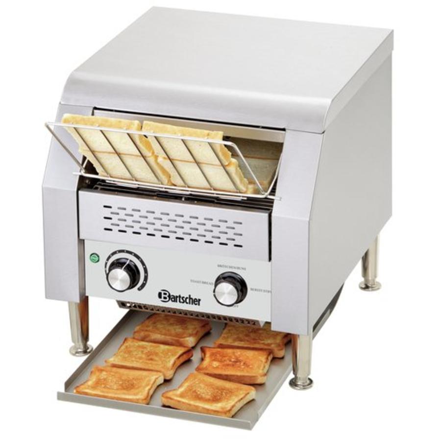 Durchlauf-Sandwichtoaster aus Edelstahl