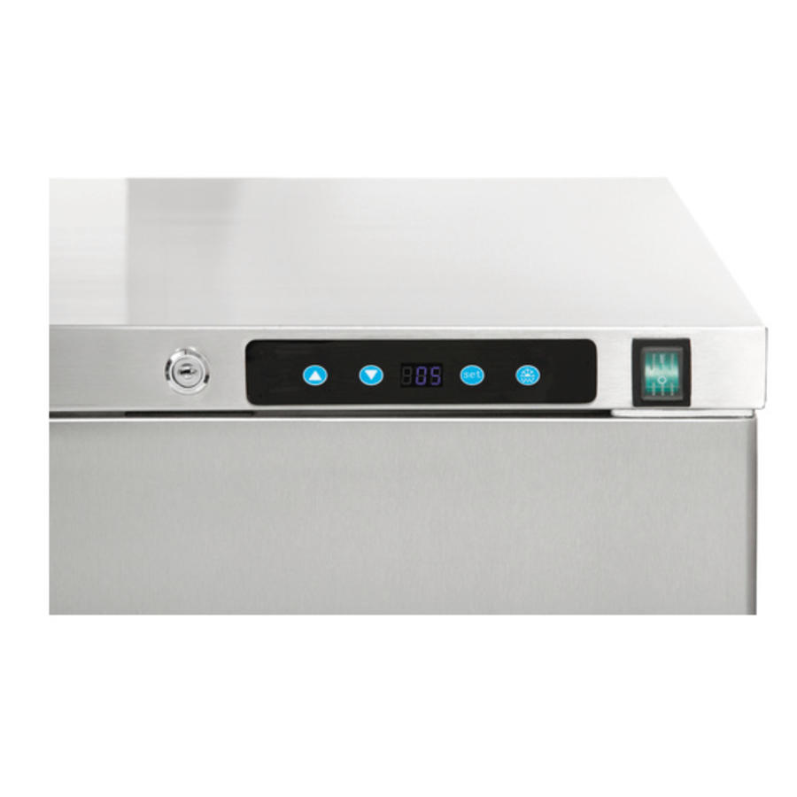 Réfrigérateur de laboratoire compact | acier inoxydable | 161 litres | Refroidi par air