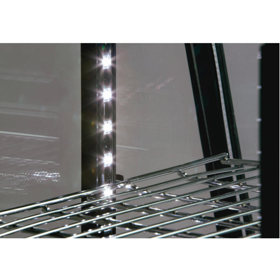 Vitrine réfrigérée noire - Bartscher - 100 litres