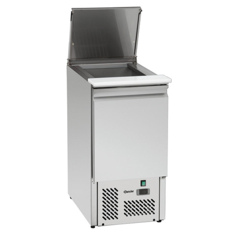 Saladette 1/1 GN avec 1 porte, avec évaporateur isolé