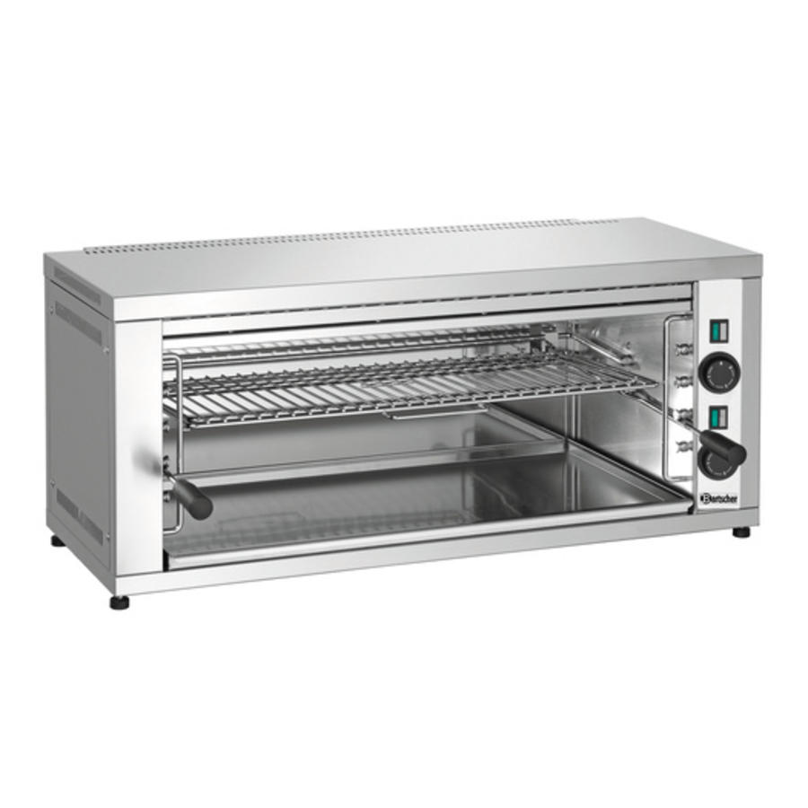 Salamandre Grill 2 zones de chauffage