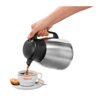 Edelstahl-Thermoskanne 2L