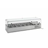HorecaTraders Display case Refrigerated GN 1/4 | 5 sizes