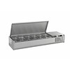 HorecaTraders Refrigerated Display Case with Lid GN 1/3 | 3 sizes