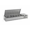 HorecaTraders Set-up display case Refrigerated with Lid GN 1/3 | 3 formats