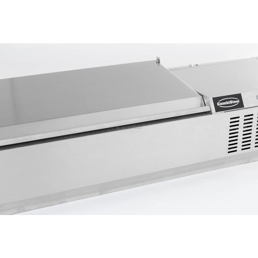 Refrigerated Display Case with Lid GN 1/4 | 3 sizes