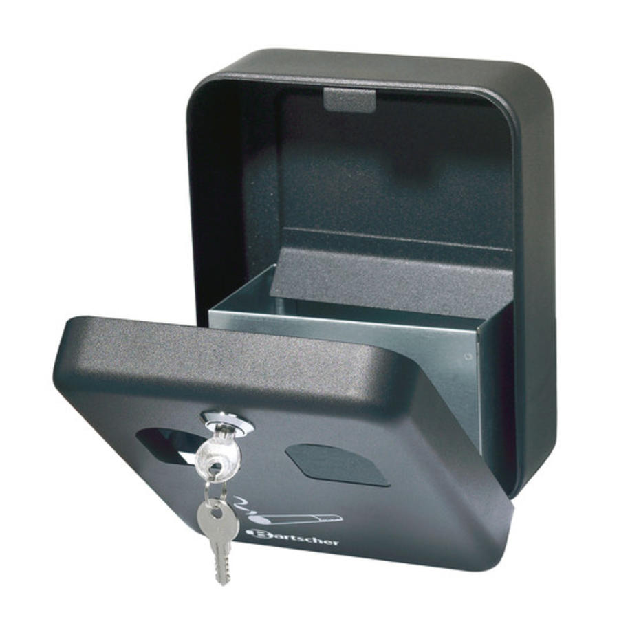 Hospitality Wall Ashtray Black 1 liter