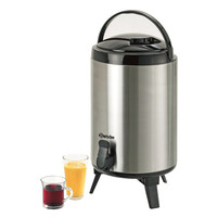 RVS Heetwaterdispenser met kraan 9 Liter
