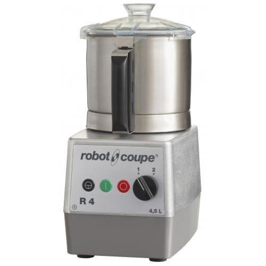 Robot Coupe Cutter R4 400 V 4,5 Liter 2 Geschwindigkeiten, 1500 und 3000 U/min