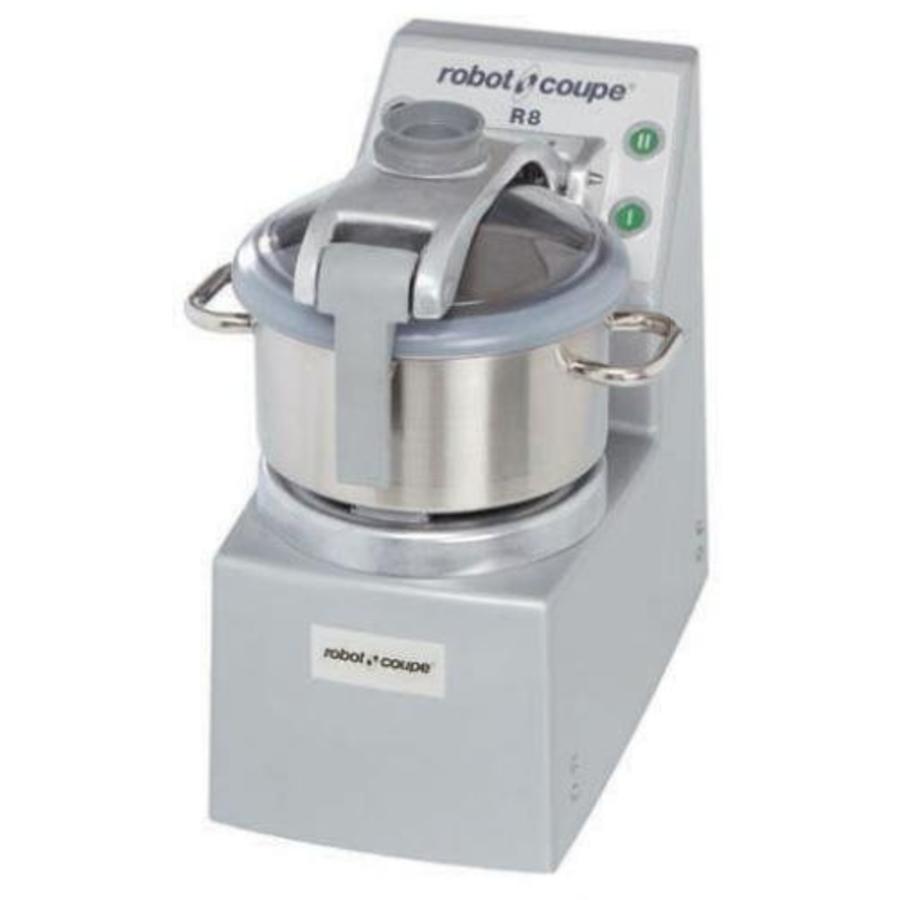 Roboter-Coupé-Cutter R8 VV 230V 8 ltr Var. Drehzahl 300 - 3500 U/min