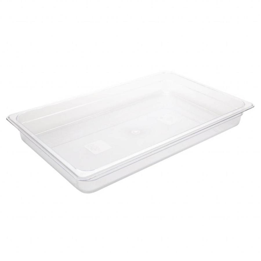 Bac gastronorme en plastique 1/1 | 4 formats