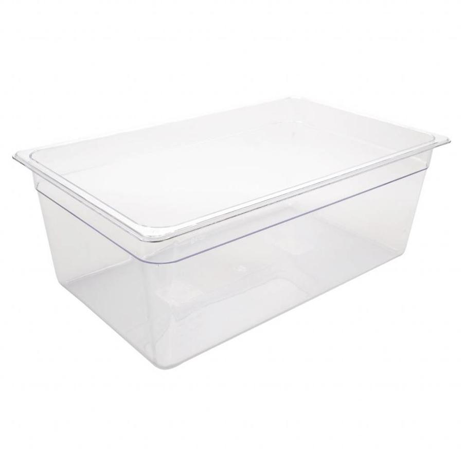 Plastic gastronorm container 1/1 | 4 Formats