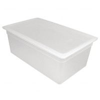 Plastic gastronorm containers 1/1 with lid