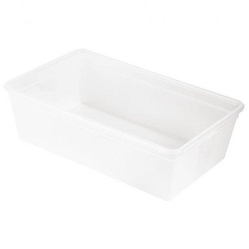  HorecaTraders Plastic containers 1/1 GN | with a lid 