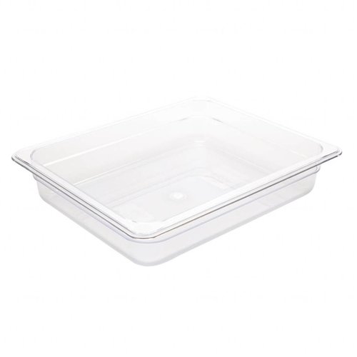  Vogue Plastic GN containers 1/2 | 4 sizes - White 