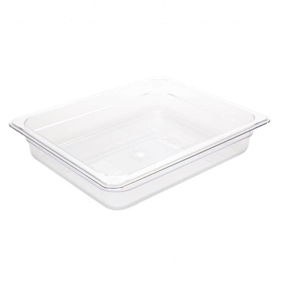 Plastic GN containers 1/2 | 4 sizes - White