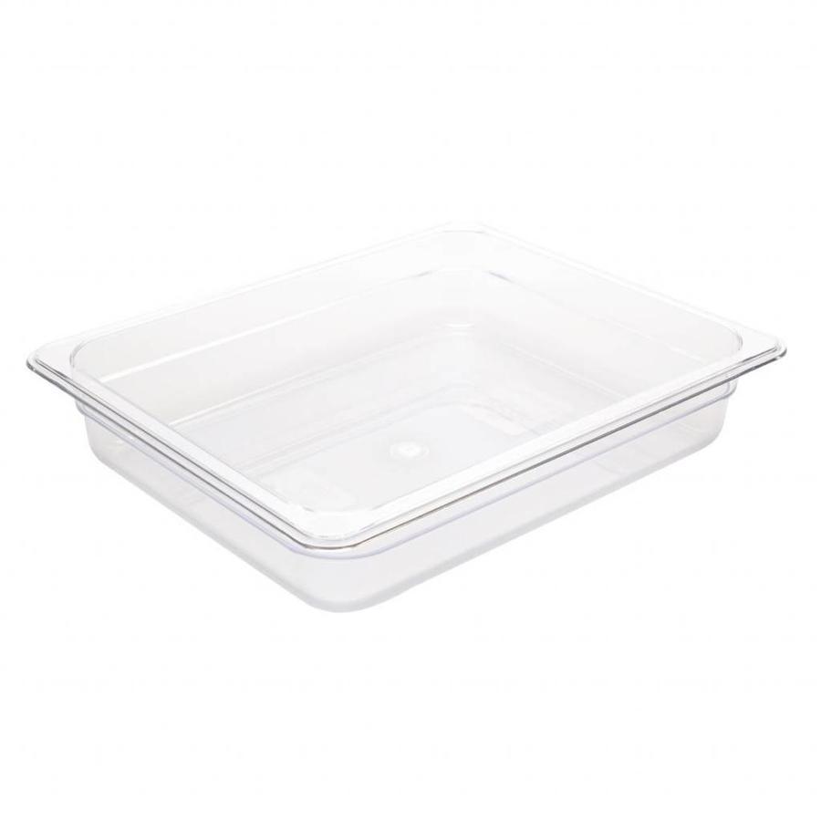 Plastics GN containers 1/2 | 4 Formats - White